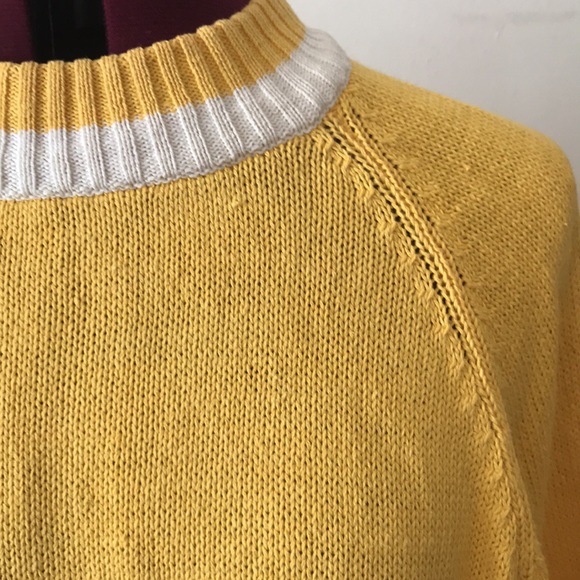 Vintage Diane Von Furstenberg Yellow Sweater - Picture 4 of 5